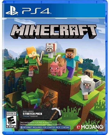 Microsoft Minecraft Starter Collection PS4 Playstation 4 Game